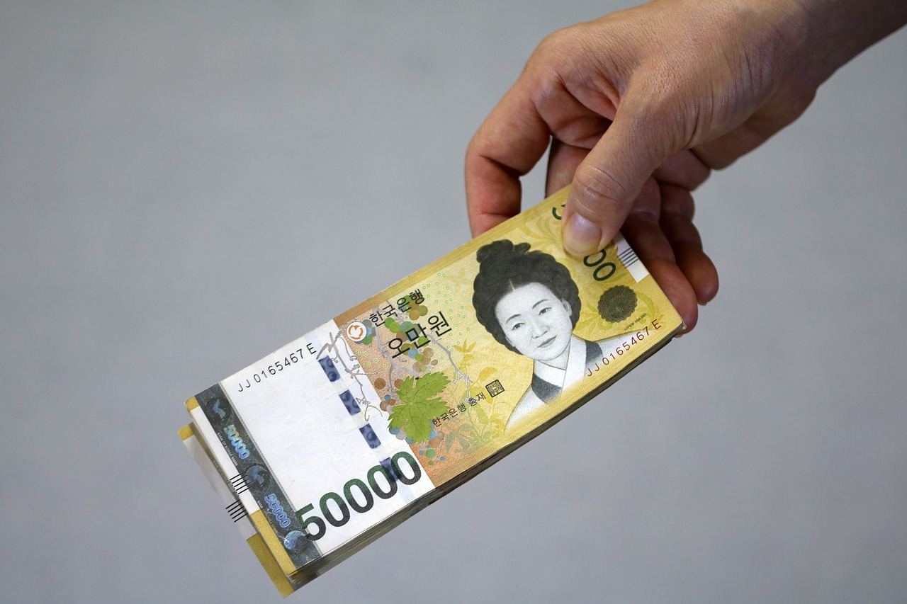деньги в южной корее
